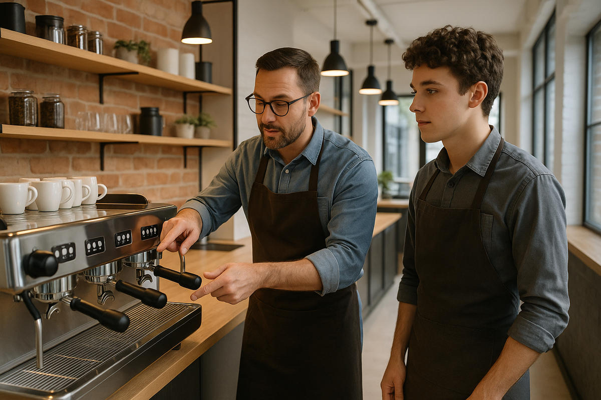 Coffee Machine Training How to Start a Coffee Shop: Your Complete Guide