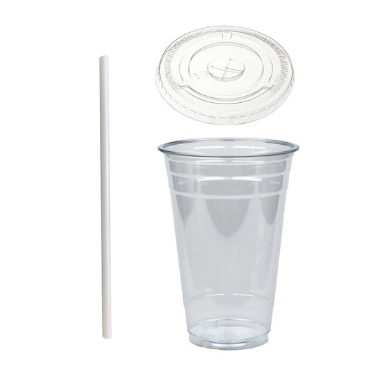 Paper Goods: Cups, Lids, Straws