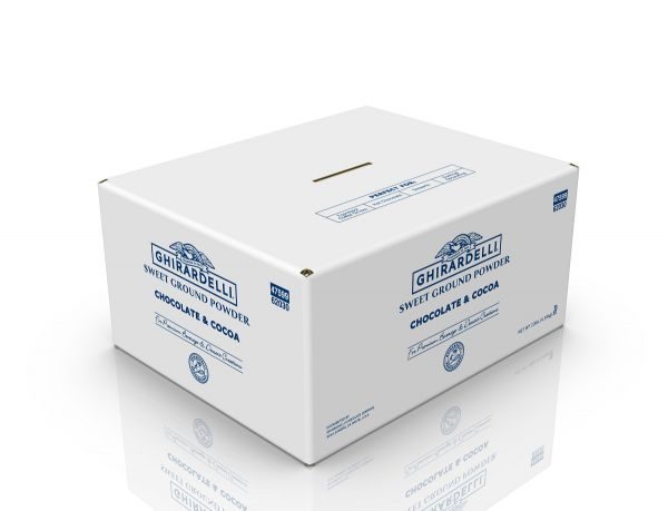 Ghirardelli Sweet Ground Chocolate and Cocoa Powder 10 LB Box