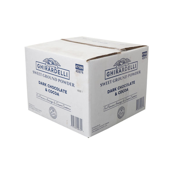 Ghirardelli Sweet Ground Dark Chocolate & Cocoa Powder  25 LB