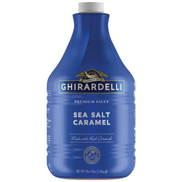 Sea Salt Caramel Ghirardelli 89.4 oz Sauce G41752