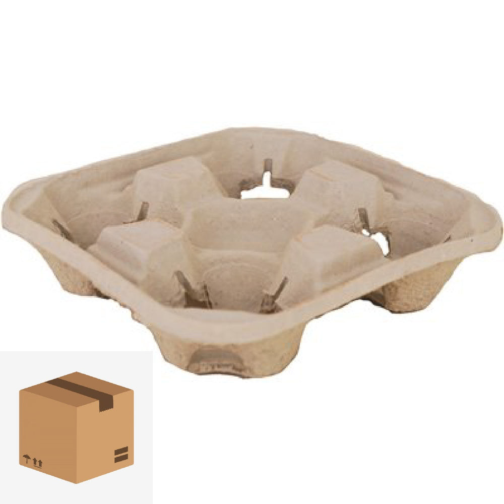 Tray Carrier Drink 4-Cup 8 to 44 oz 300 Ct Case