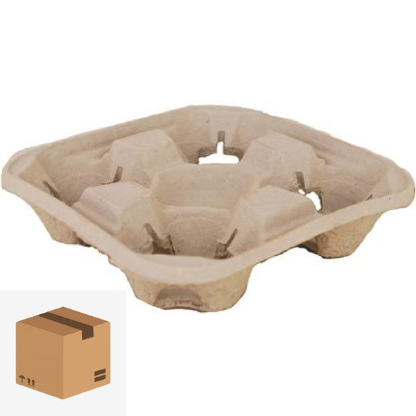 Tray Carrier Drink 4-Cup 8 to 44 oz 300 Ct Case