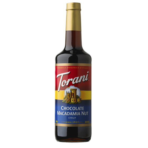 Torani Chocolate Macadamia Nut 750ml T775