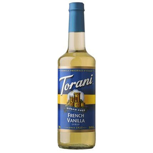 Torani Sugar-Free French Vanilla T757SF 750 ml *OVERSTOCK*