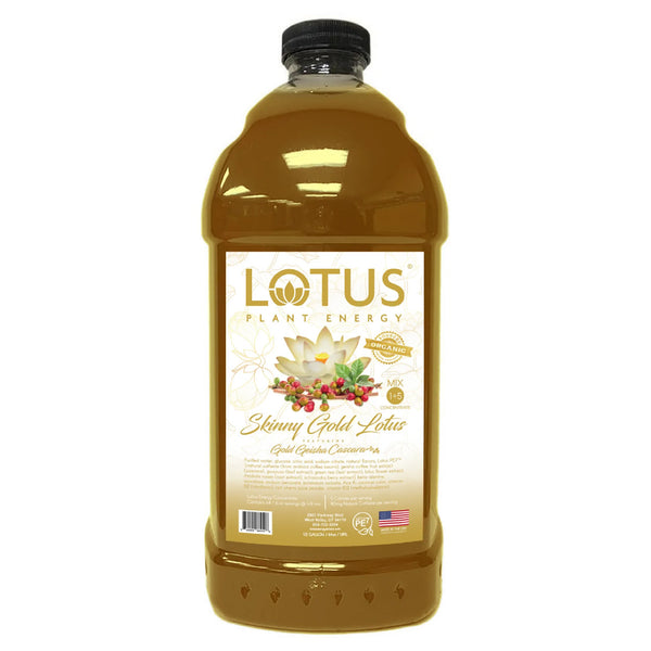 Skinny Gold Lotus Plant-Based Energy