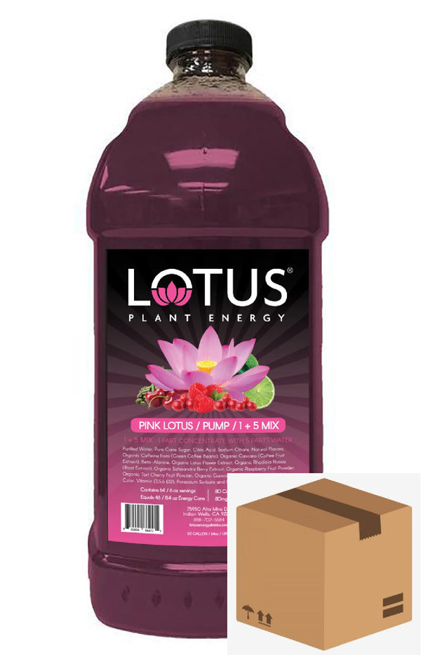 Pink Lotus Plant-Based Energy <B>Case Qty 6</B>