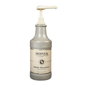 Monin White Chocolate Sauce 64 oz