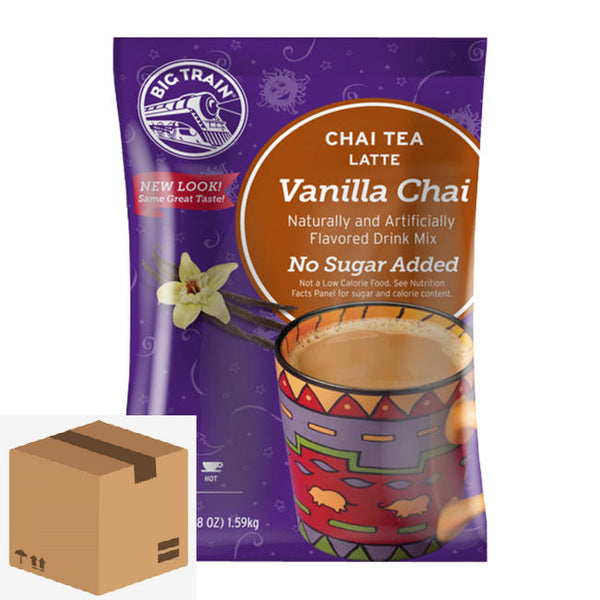 Reduced Sugar Vanilla BT0686  3.5 lb Bulk Chai <B>Case Qty 4</B>