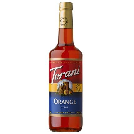 Torani Orange Dairy Friendly 750ml T785DF