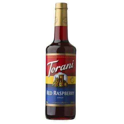 Torani Red Raspberry Dairy Friendly 750ml T786DF