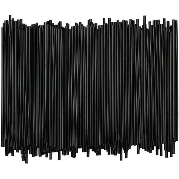 Black Plastic Coffee Stirrer, 5" 1000 Count