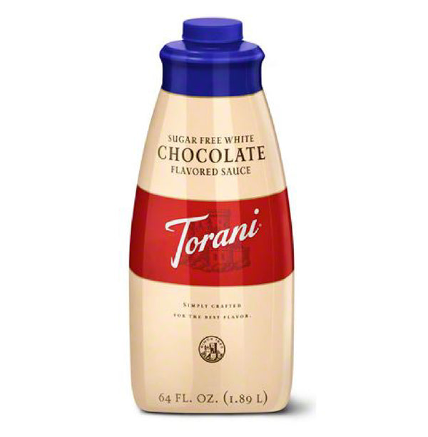 Torani Sugar-Free White Chocolate T75SFWC 64 Oz Sauce
