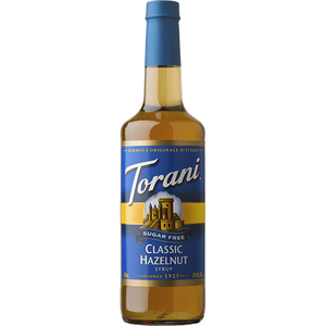 Torani Sugar-Free Hazelnut T751SF 750 ml