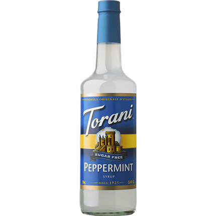 Torani Sugar-Free Peppermint T738SF 750 ml