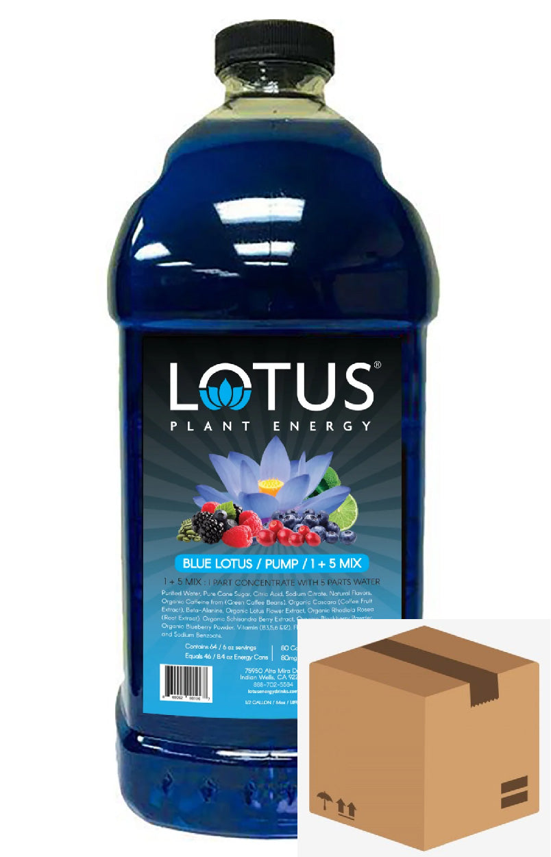 Blue Lotus Plant-Based Energy <B>Case Qty 6</B>