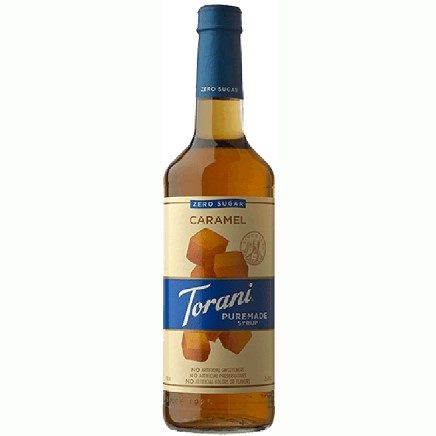 Torani Sugar-Free Caramel T714SFPM 750 ML Puremade Syrup