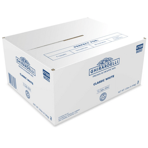 Ghirardelli Classic White Frappe 10 LB Box