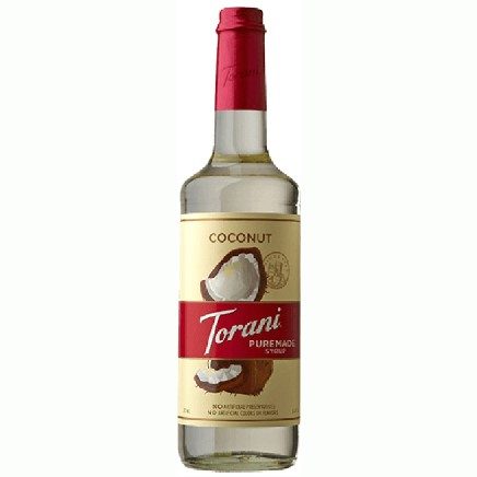Torani Coconut T719PM  750 ML Puremade Syrup