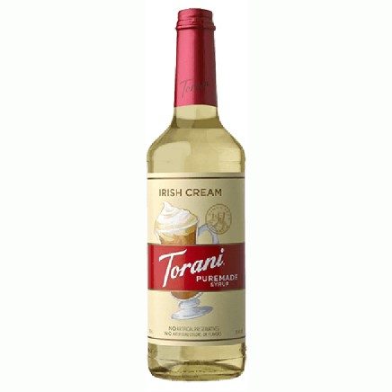 Torani Irish Cream T726PM 750 ML Puremade Syrup