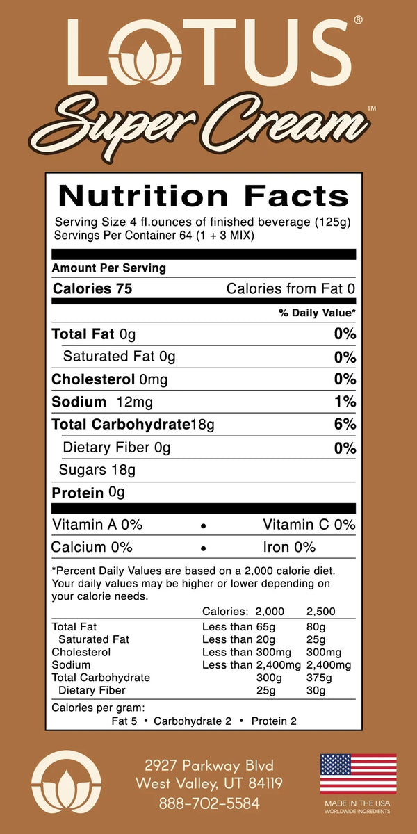 Lotus Super Cream Concentrate