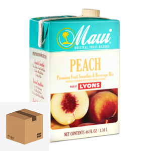 Peach Shelf Stable Maui LM03A <B>Case Qty 6</B>