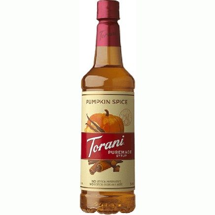 Torani Pumpkin Spice T768PM 750 ML Puremade Syrup