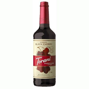 Torani Smoked Black Cherry T715PM 750 ML Puremade Syrup