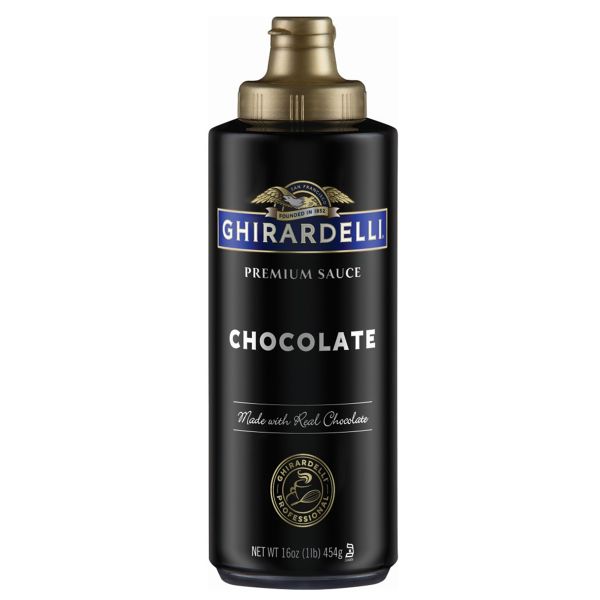 Black Label Chocolate Ghirardelli Squeeze Bottle G61282