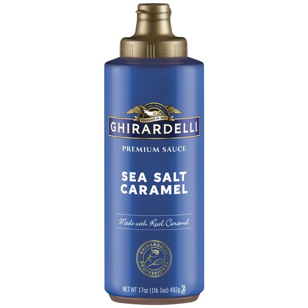 Sea Salt Caramel Ghirardelli Squeeze Bottle G40072