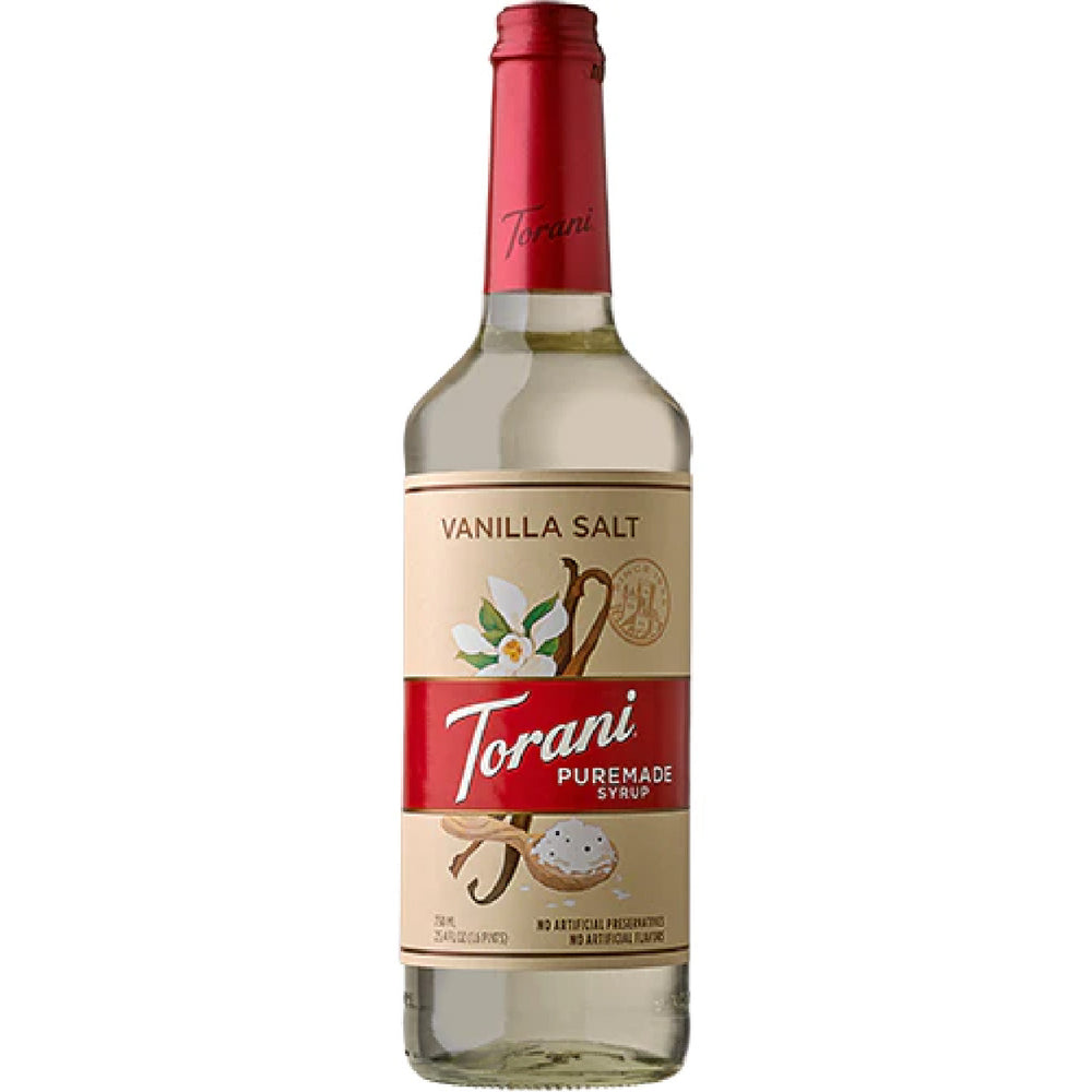 Torani Vanilla Salt T837PM 750 ML Puremade Syrup