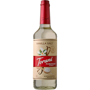 Torani Vanilla Salt T837PM 750 ML Puremade Syrup