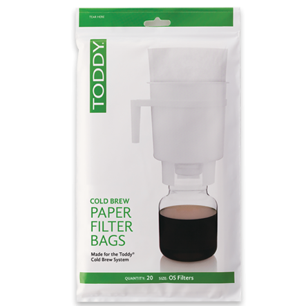 Individual Toddy Paper Filter Bag 20 Count