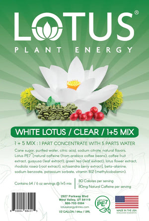 White Lotus Plant-Based Energy