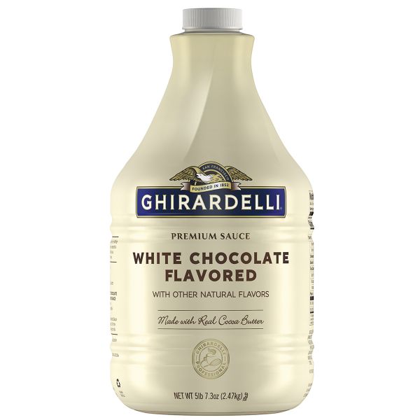 White Chocolate Ghirardelli 89.4 oz Sauce G41265