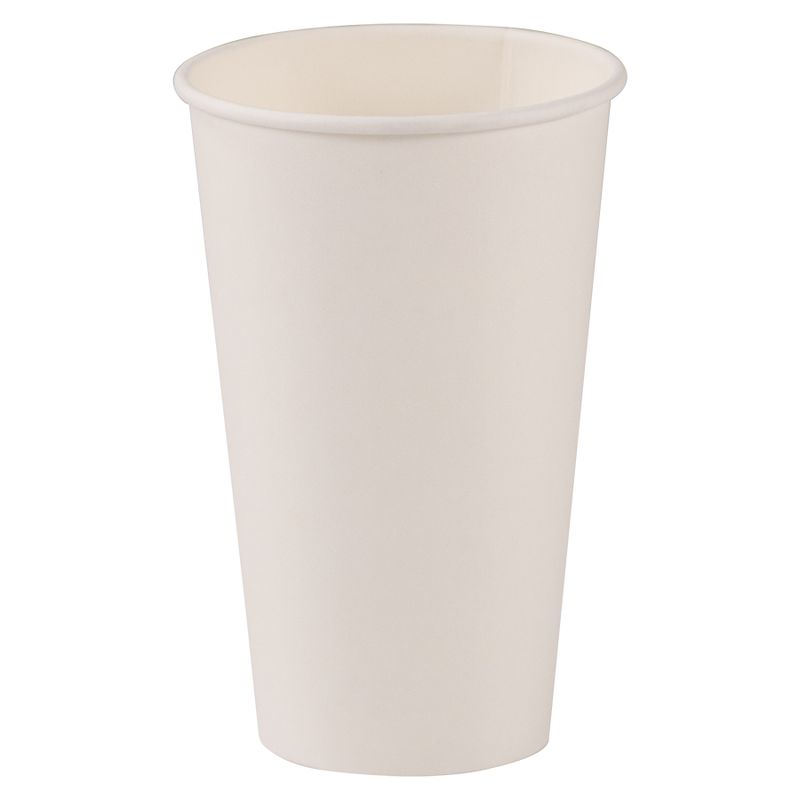 16 OZ White Paper Hot Cup 1000 Count