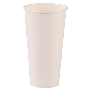 20 OZ White Paper Hot Cup 500 Count